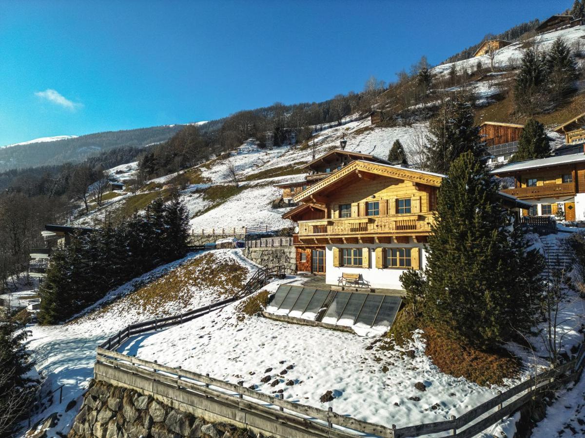 Chalet Obenland Panorama Aussicht Kitzbuehler Alpen ブラームベルク・アム・ヴィルトコーゲル エクステリア 写真
